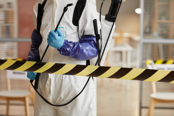Professional Blood Cleanup technician working in Greenville, IN